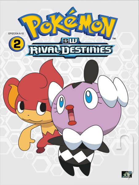 DVD Film - POKÉMON: B&W RIVAL DESTINIES 15. série, disk 1