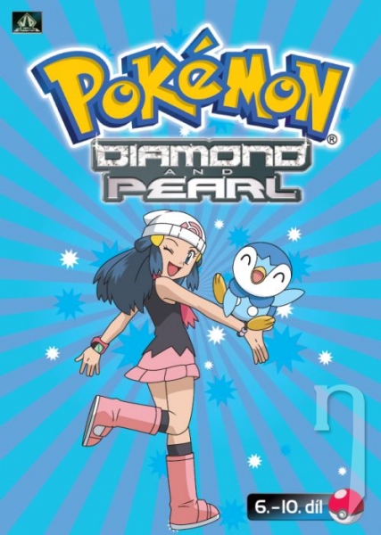 DVD Film - Pokémon Diamond and Pearl 6.- 10.