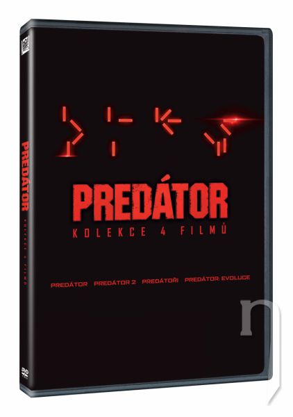 DVD Film - Predátor 1-4