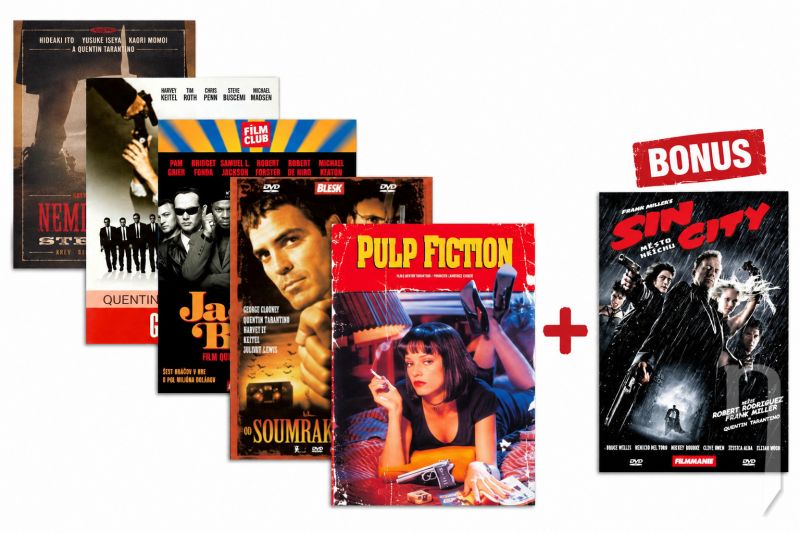 DVD Film - Quentin Tarantino - 6 DVD sada
