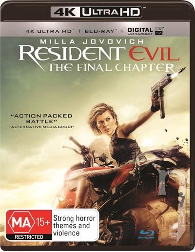 BLU-RAY Film - Resident Evil: Posledná kapitola (UHD + BD)