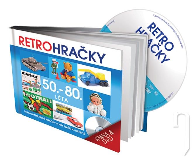 DVD Film - Retro hračky (kniha + DVD)