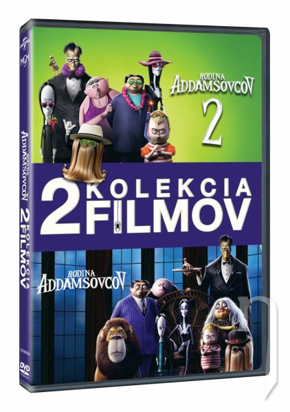 DVD Film - Addamsova rodina kolekce 1.+2. 2DVD