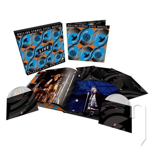 CD - ROLLING STONES - STEEL WHEELS LIVE (ATLANTIC CITY NEW JERSEY 1989) - BOX LIMITED (3CD+2DVD+BRD)