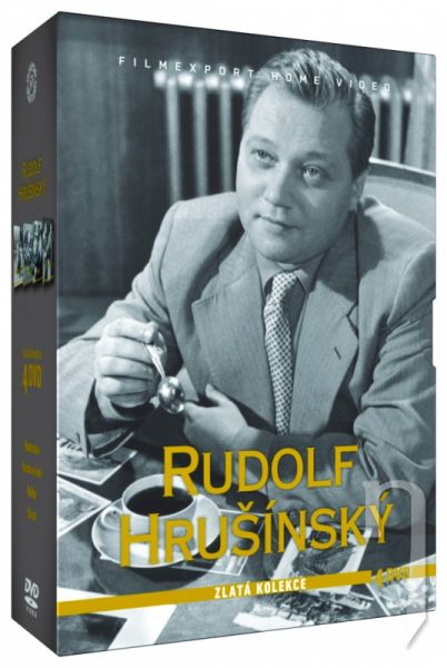 DVD Film - Rudolf Hrušínský (4 DVD)