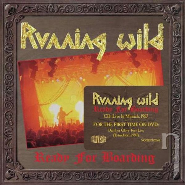 CD - Running Wild : Ready For Boarding - CD+DVD