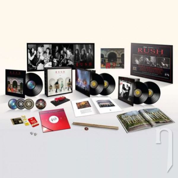 CD - Rush : Moving Pictures / 40th Anniversary Box set - 5LP+3CD+2BD