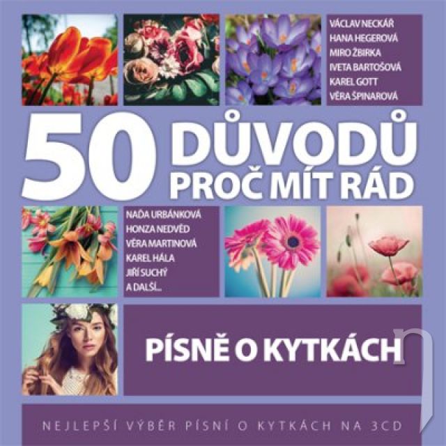 CD - RUZNI/POP NATIONAL - 50 DPMR PISNE O KYTKACH