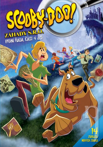 DVD Film - Scooby-Doo!: Záhady s.r.o., první řada - 4. a 5. část (2 DVD)