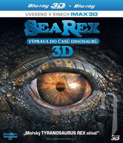 BLU-RAY Film - SeaRex 3D: Výprava do časů dinosaurů (Bluray)