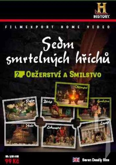 DVD Film - Sedm smrtelných hříchů - II.DVD - Obžerství, smilstvo (digipack) FE