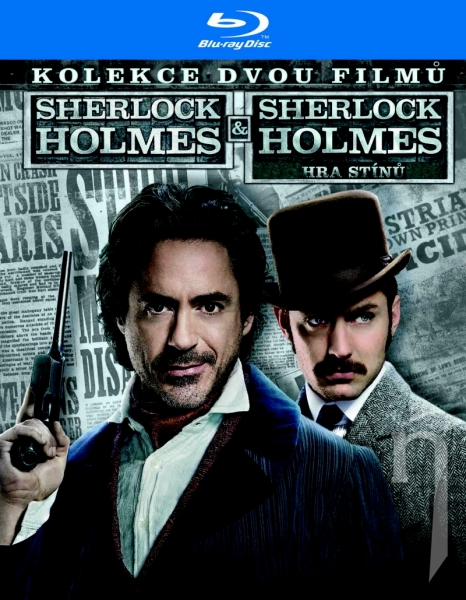 BLU-RAY Film - Sherlock Holmes kolekce (2Bluray)