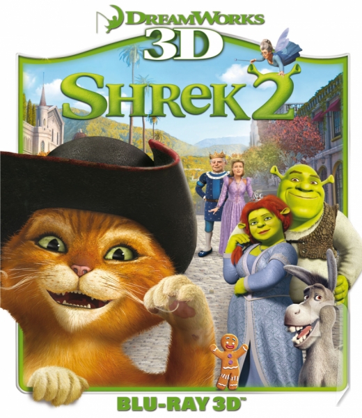 BLU-RAY Film - Shrek 2 3D + 2D