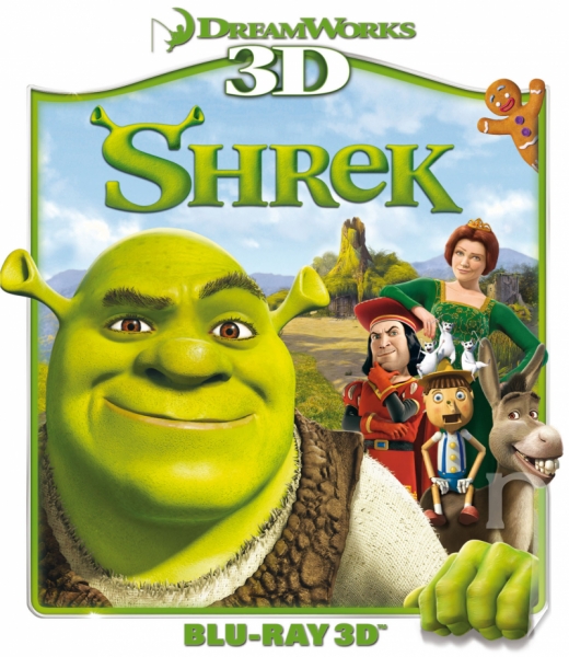BLU-RAY Film - Shrek 3D + 2D
