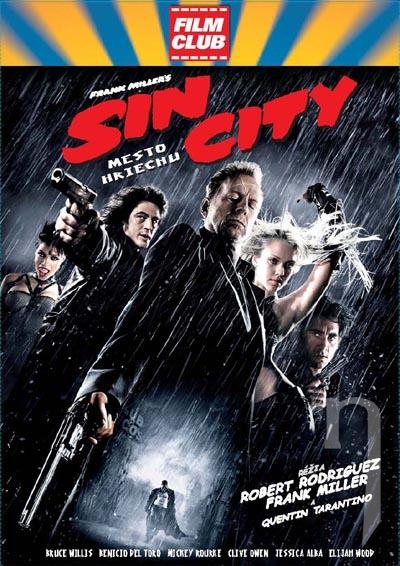 DVD Film - Sin City  - mesto hriechu (papierový obal)