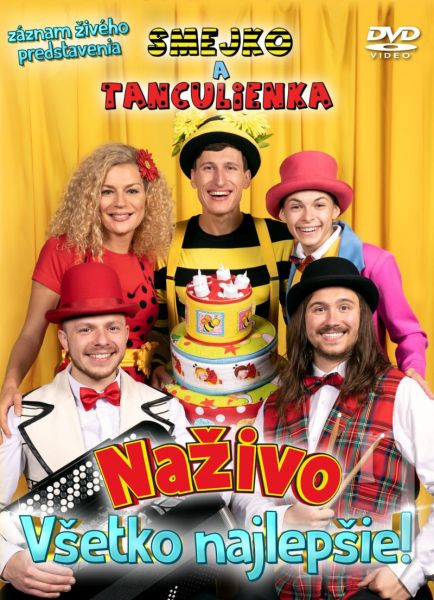 DVD Film - Smejko a Tanculienka - Naživo/Všetko najlepšie!