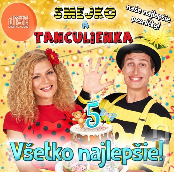 CD - Smejko a Tanculienka - Všetko najlepšie