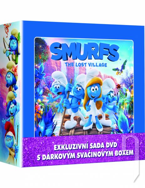 DVD Film - Šmolkovia 1-3 LUNCH BOX (3 DVD)