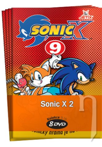 DVD Film - Sonic X II. kolekce (8 DVD)