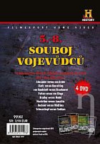 DVD Film - Souboj vojevůdců - 5-8  (4 DVD)