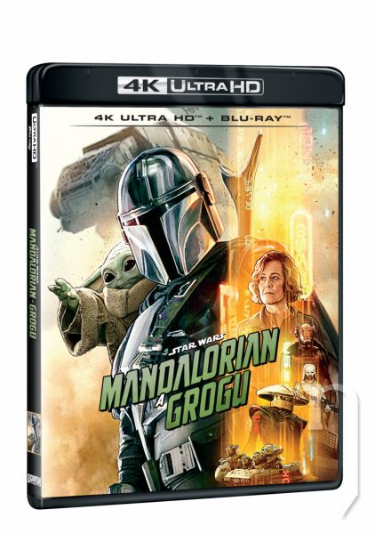 BLU-RAY Film - Star Wars: Mandalorián a Grogu