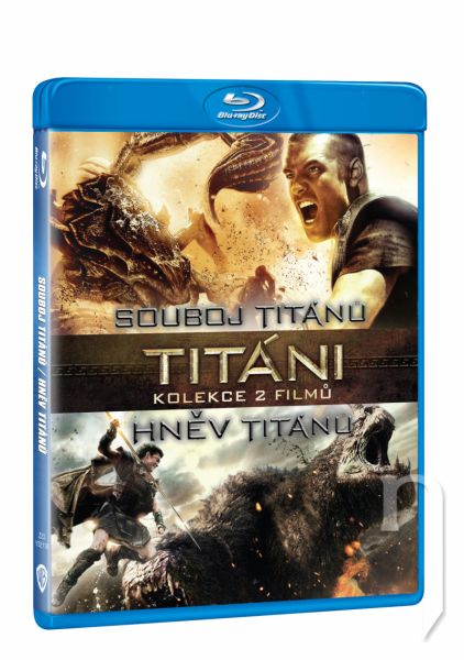 BLU-RAY Film - Souboj Titánů + Hněv Titánů (2 Bluray)