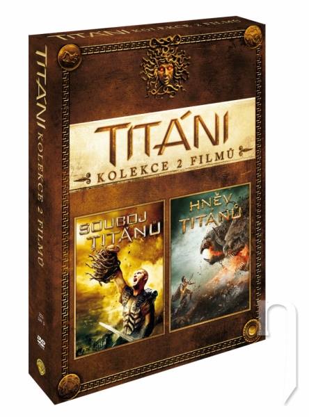DVD Film - Souboj Titánů + Hněv Titánů (2 DVD)
