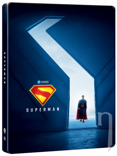 BLU-RAY Film - Superman 2BD (UHD+BD) - steelbook - motiv Fortress Door