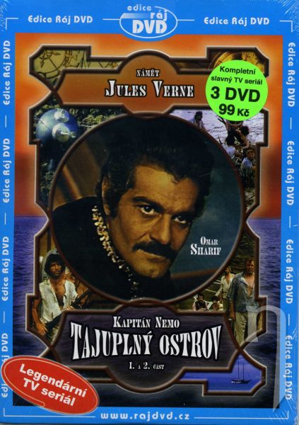 DVD Film - Tajuplný ostrov - kompletný seriál (3 DVD)