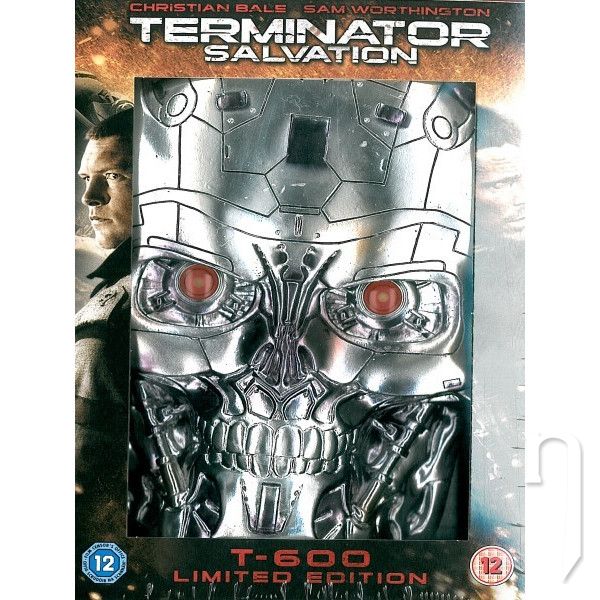 DVD Film - Terminator 4: Salvation 2 DVD + Lebka