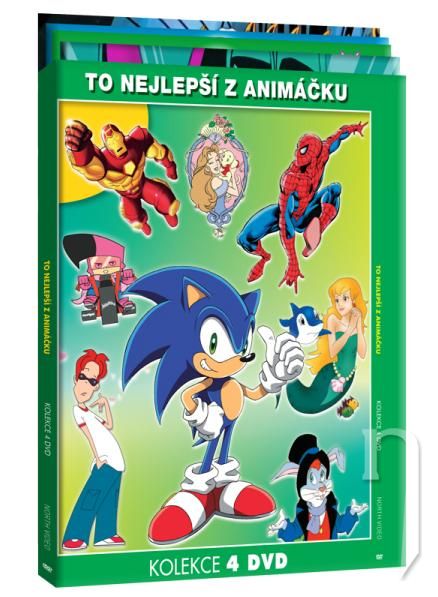 DVD Film - To nejlepší z Animáčku (4 DVD)