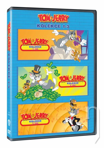 DVD Film - Tom a Jerry kolekce 3DVD