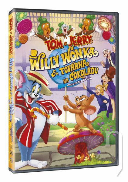 DVD Film - Tom a Jerry: Willy Wonka a továrna na čokoládu