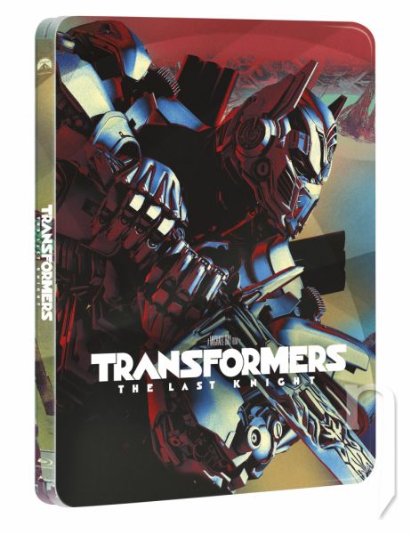 BLU-RAY Film - Transformers: Poslední rytíř 3BD (3D+2D+bonus disk) - steelbook