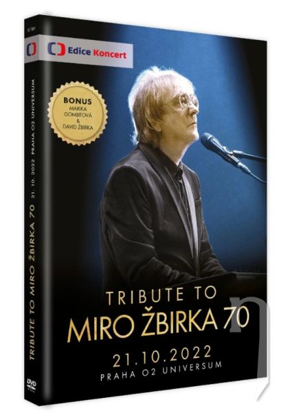 DVD Film - Tribute to Miro Žbirka 70