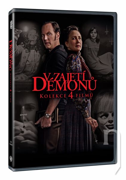 BLU-RAY Film - V zajetí démonů kolekce 1.-4. 4DVD