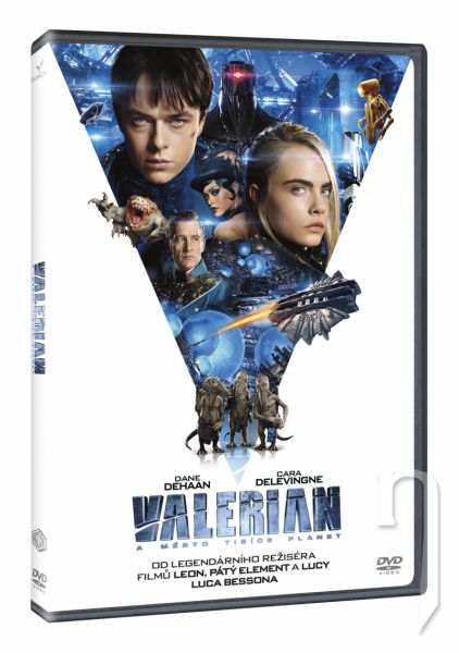 DVD Film - Valerian a město tisíce planet