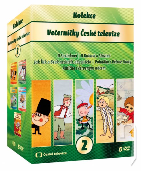 DVD Film - Večerníčky kolekce 2 (5 DVD)