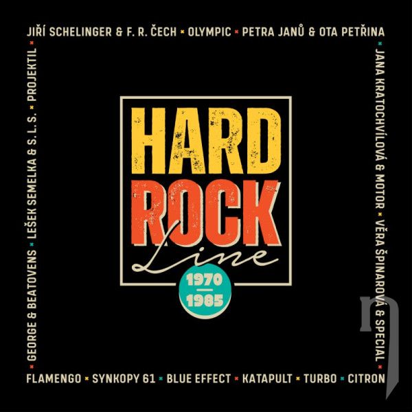 CD -  Výber : Hard Rock Line 1970-1985 - 2CD