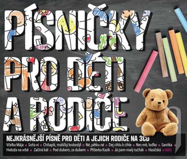 CD - Výber : Písničky pro děti a rodiče - 3CD