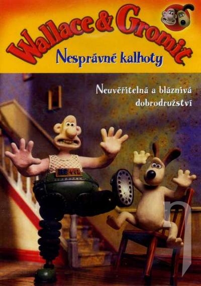 DVD Film - Wallace a Gromit - Nesprávné kalhoty
