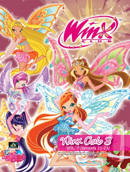 DVD Film - Winx Club séria 3 - (21 až 23 díl)