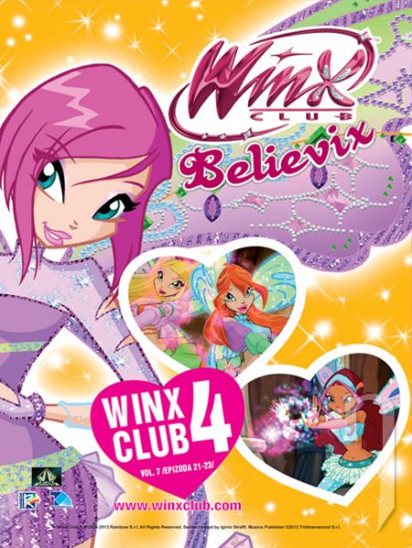 DVD Film - Winx Club séria 4 - (21 až 23 díl)