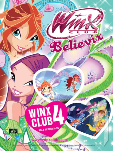 DVD Film - Winx Club séria 4 - (24 až 26 díl)