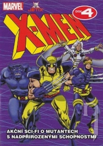 DVD Film - X-men DVD IV. (papierový obal)