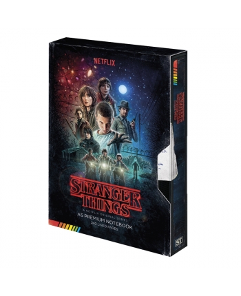 Hračka - Zápisník Stranger Things - VHS A5