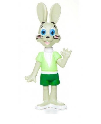 Hračka - Zberateľská postavička Zajaca - Vlk a zajac - 7 cm