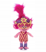 Hračka -  Plyšová Poppy  s brýlemi - Trollovia - 33 cm