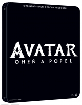 BLU-RAY Film - Avatar: Oheň a popol 2BD (BD + BD bonus disk) - steelbook