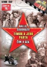 DVD Film - Edícia 3v1 (Červený kakadu, Timur a jeho družina, Čuk a Gek) (papierový obal)